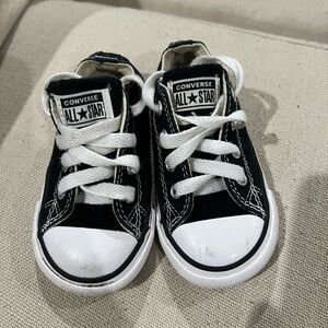 Converse Kids Classic Black and White Sneakers